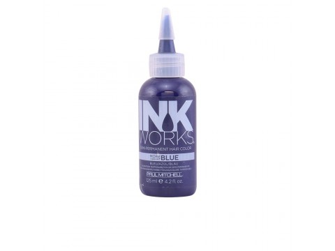 PAUL MITCHELL Inkworks pusiau permanentiniai plaukų dažai BLUE Mėlyna spalva 125ml PAUL MITCHELL Inkworks pusiau permanentiniai plaukų dažai BLUE Mėlyna spalva 125ml
